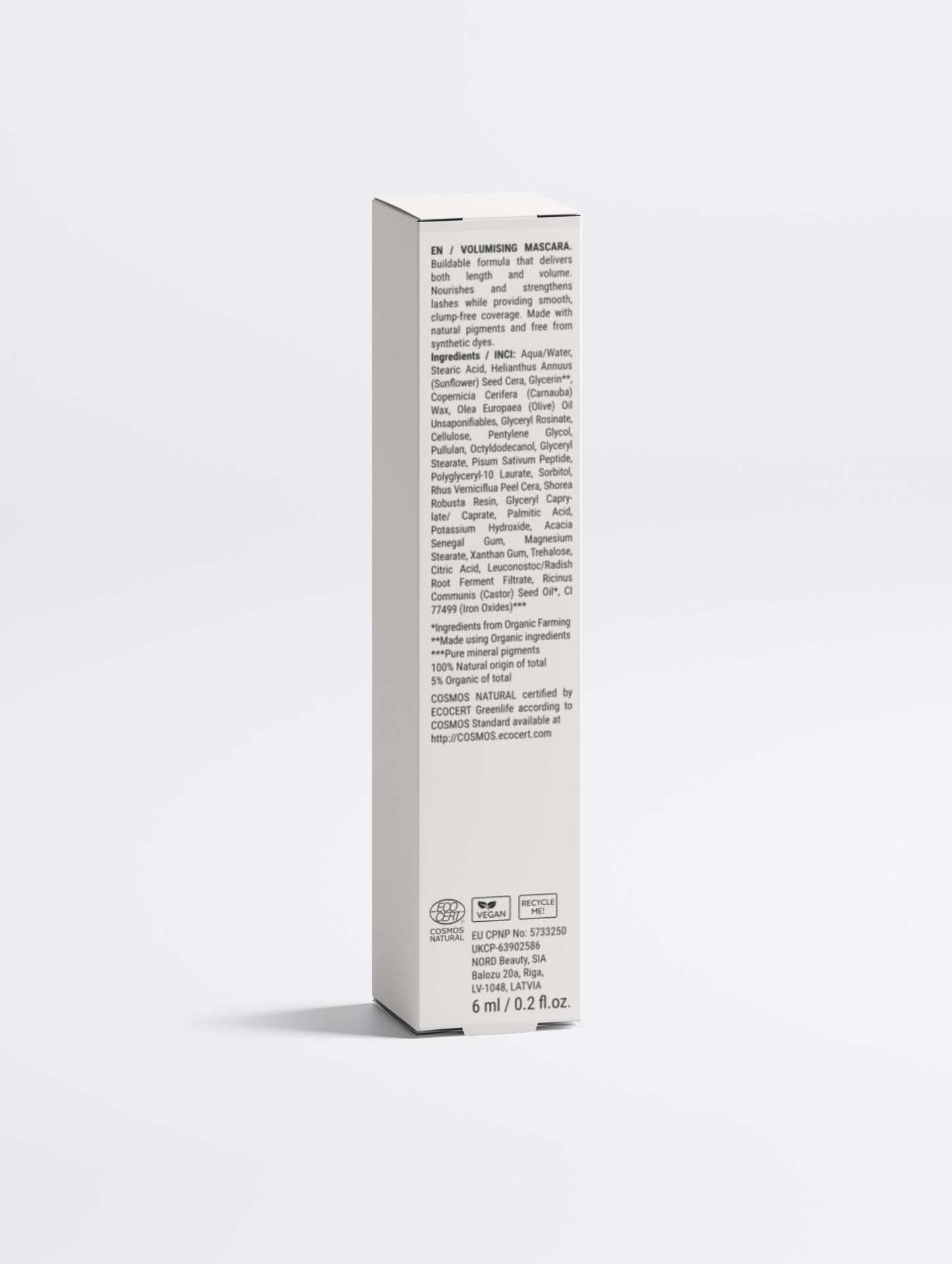 Nourishing & Volumising Mascara