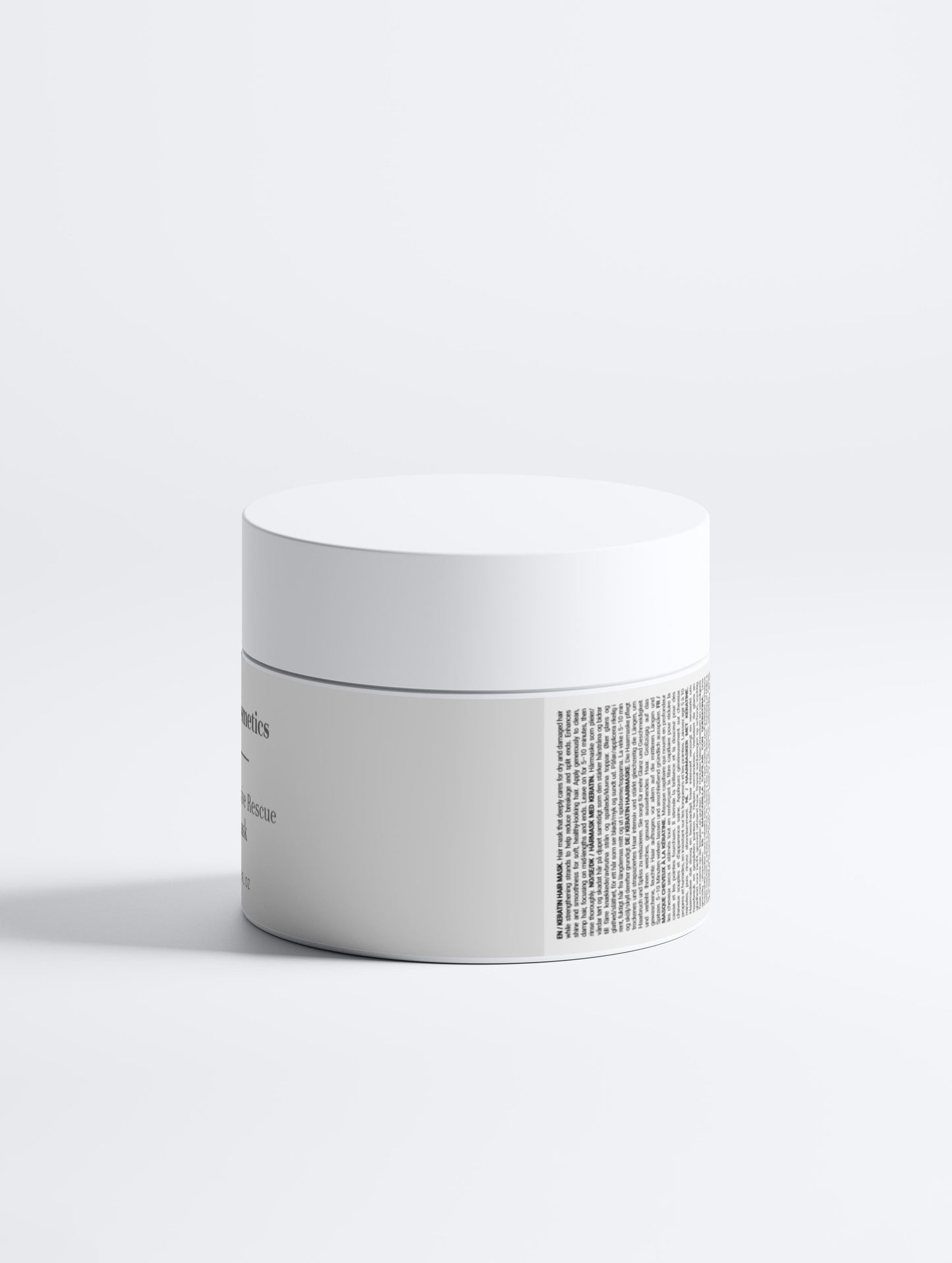 Keratin Intensive Rescue Hair Mask - Professional Salon Treatment 200ml