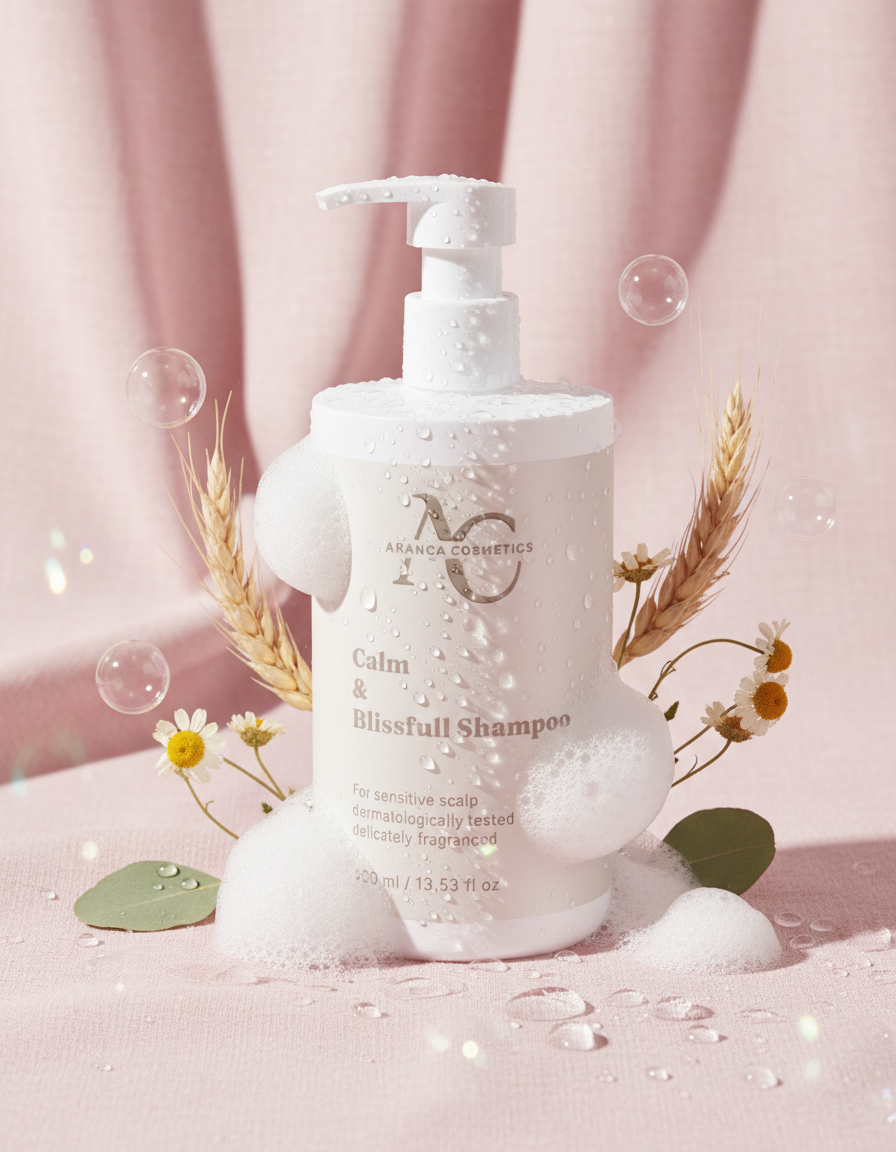 Calm & Blissful Shampoo dreamy closeup