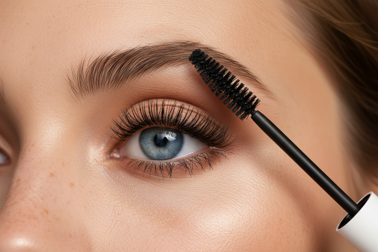 Mascara Wimpers Close-up