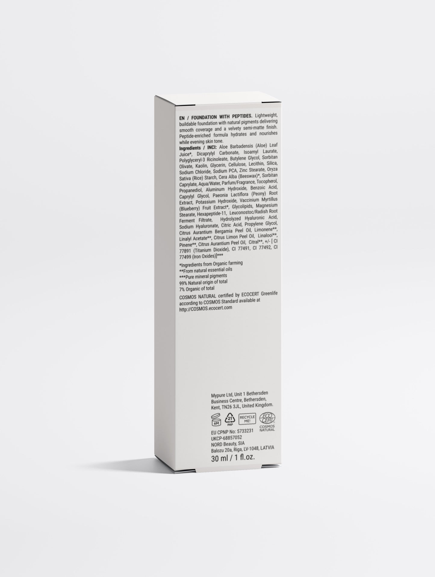Hexapeptide No.11 Blurring Foundation – 05 Fair Neutral