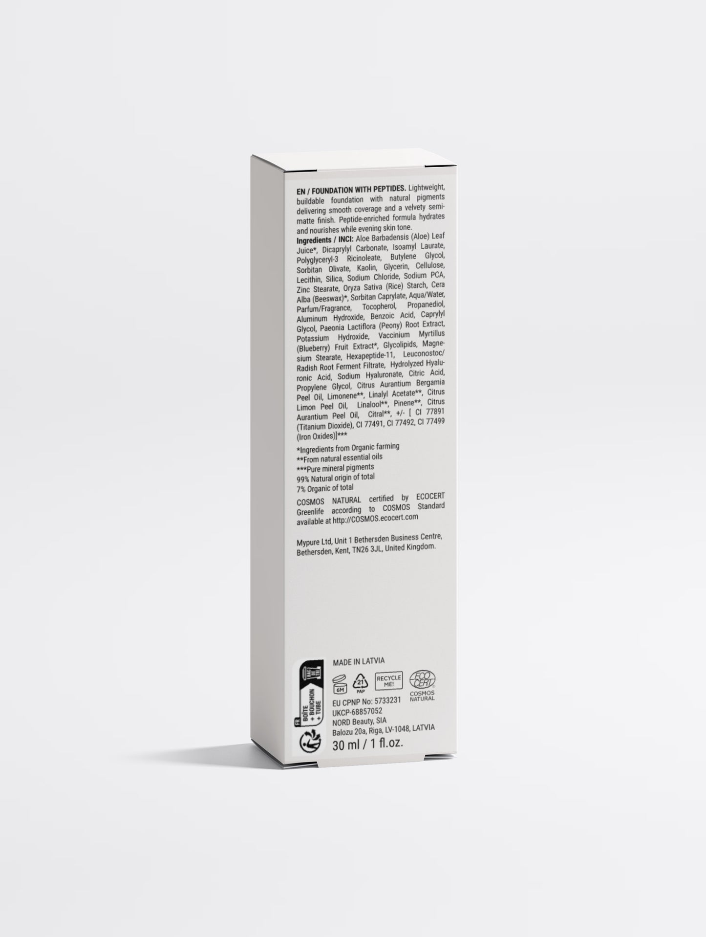 Hexapeptide No.11 Blurring Foundation – 05 Fair Neutral