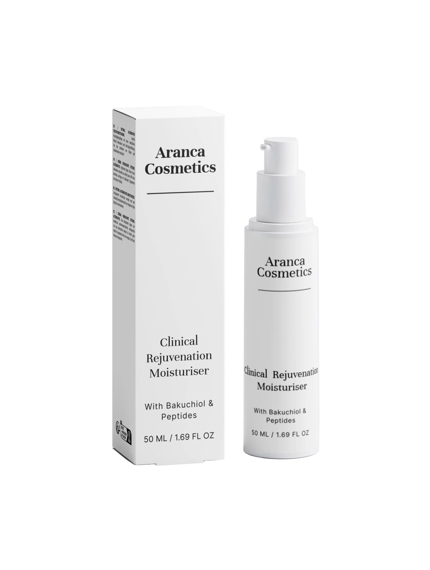 Clinical Rejuvenation Moisturiser - With Bakuchiol & Peptides