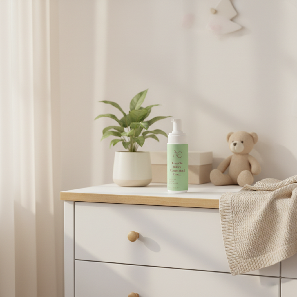 Baby Foam Nursery Lifestyle - Light Sage