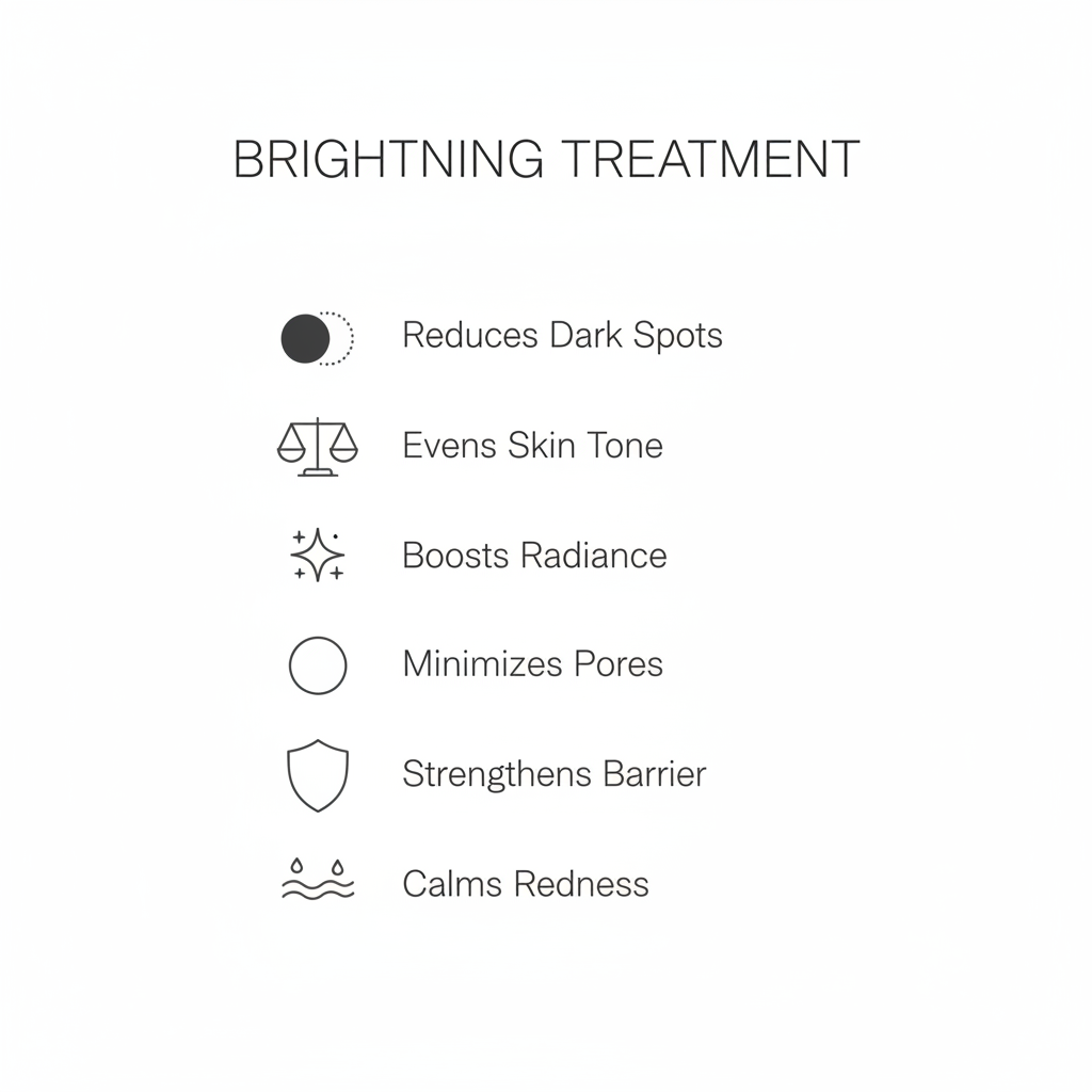 Brightening Treatment Benefits