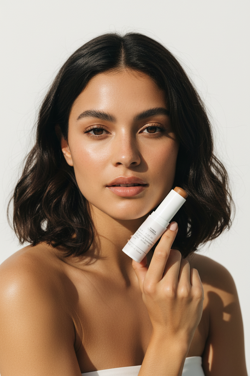 CC Cream Tan – Zongebruinde Dame met Stick