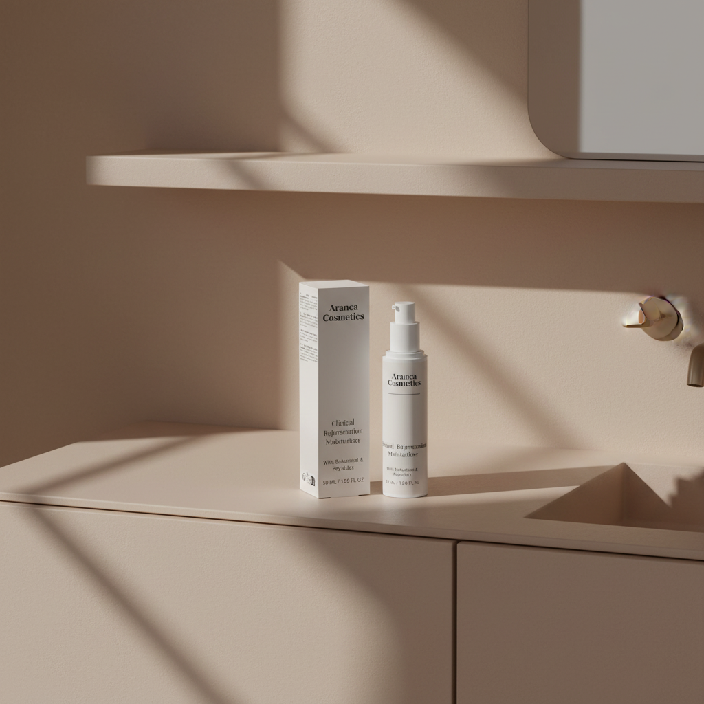 Clinical Rejuvenation Beige Bathroom