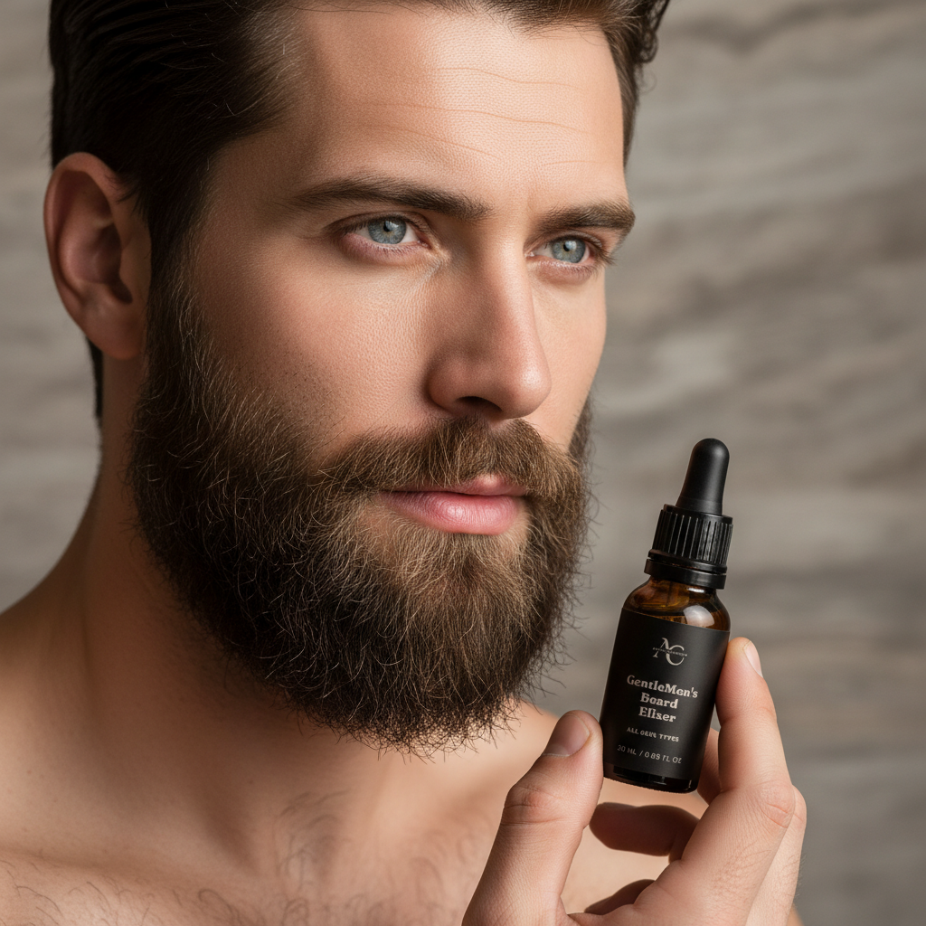 GentleMen's Beard Elixir - Beautiful Composition Correct Product