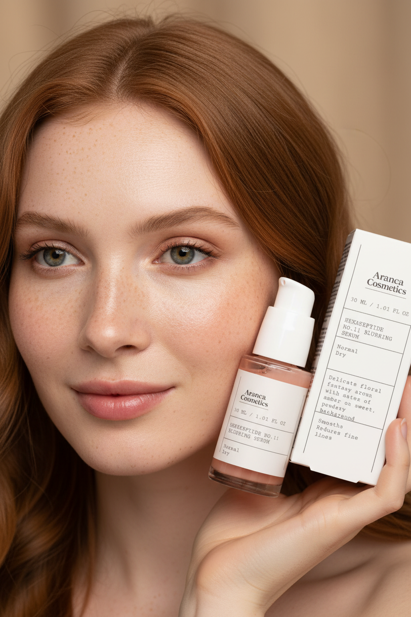 Ginger vrouw Hexapeptide Serum