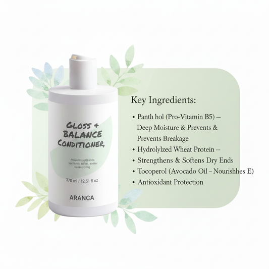 Gloss & Balance Conditioner – Key Ingredients