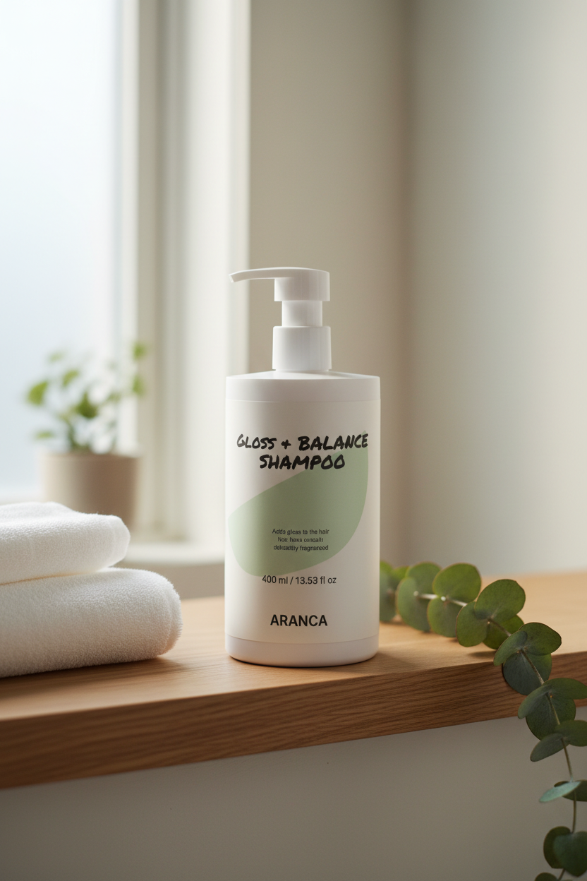 Gloss & Balance Shampoo Badkamer Visual