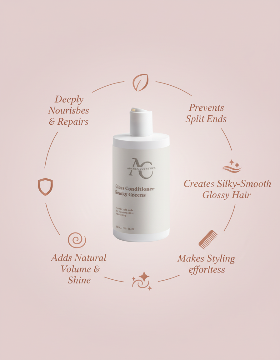 Gloss Conditioner Smoky Greens key benefits