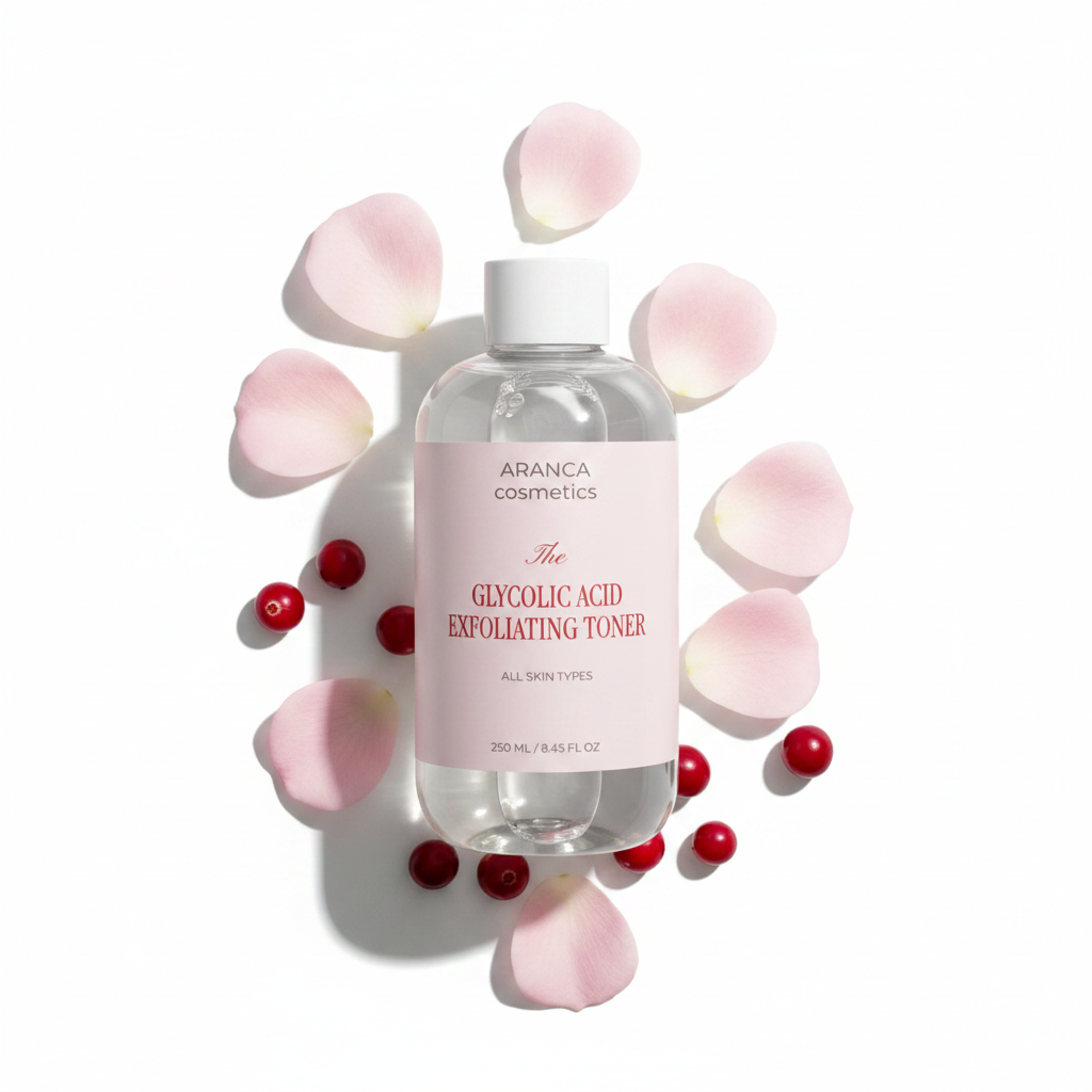 Glycolic Toner Flat Lay