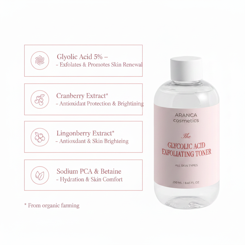 Glycolic Toner Key Ingredients