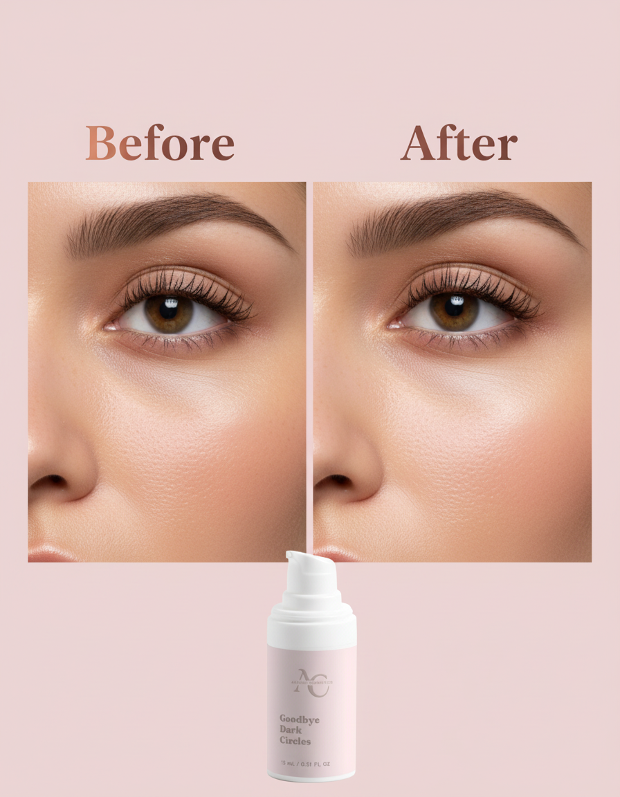 Goodbye Dark Circles before and after
