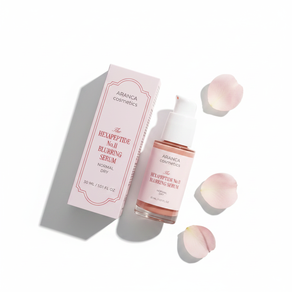 Hexapeptide Serum – Flat Lay