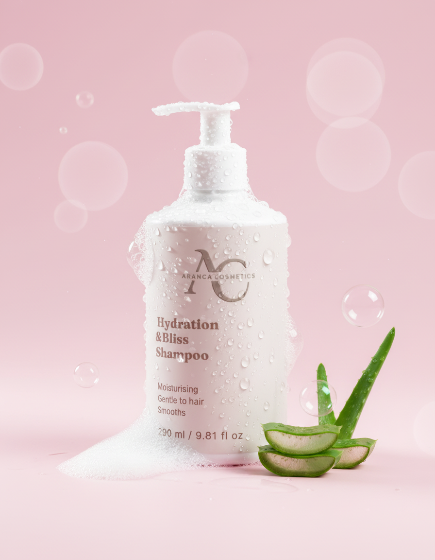 Hydration & Bliss Shampoo dreamy closeup
