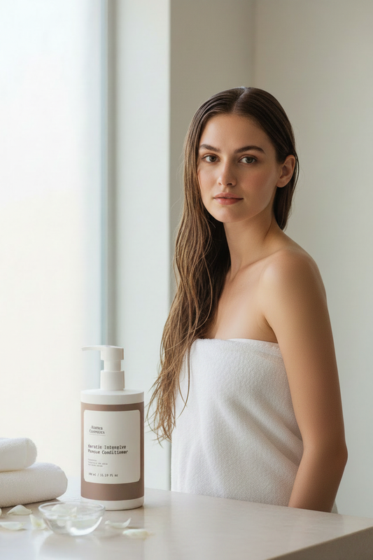 Keratin Conditioner – Witte Handdoek