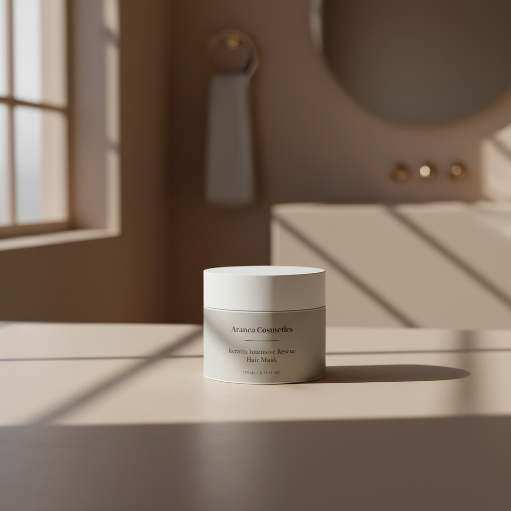 Keratin Hair Mask Beige Lifestyle