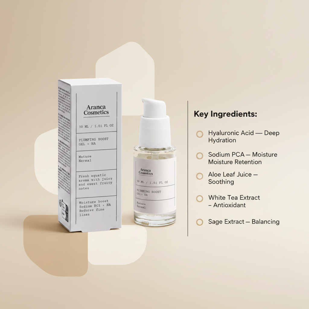 Key Ingredients Plumping Boost Gel