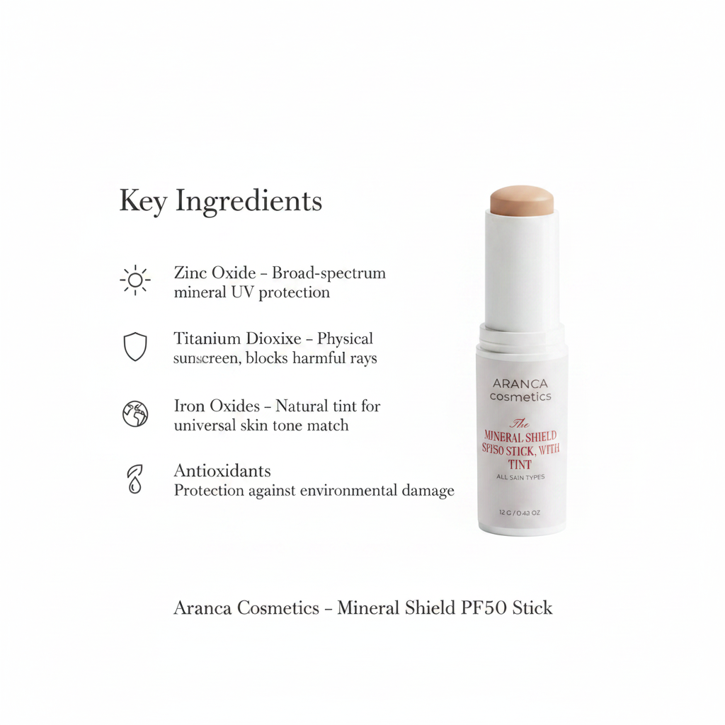 Mineral Shield SPF50 Key Ingredients