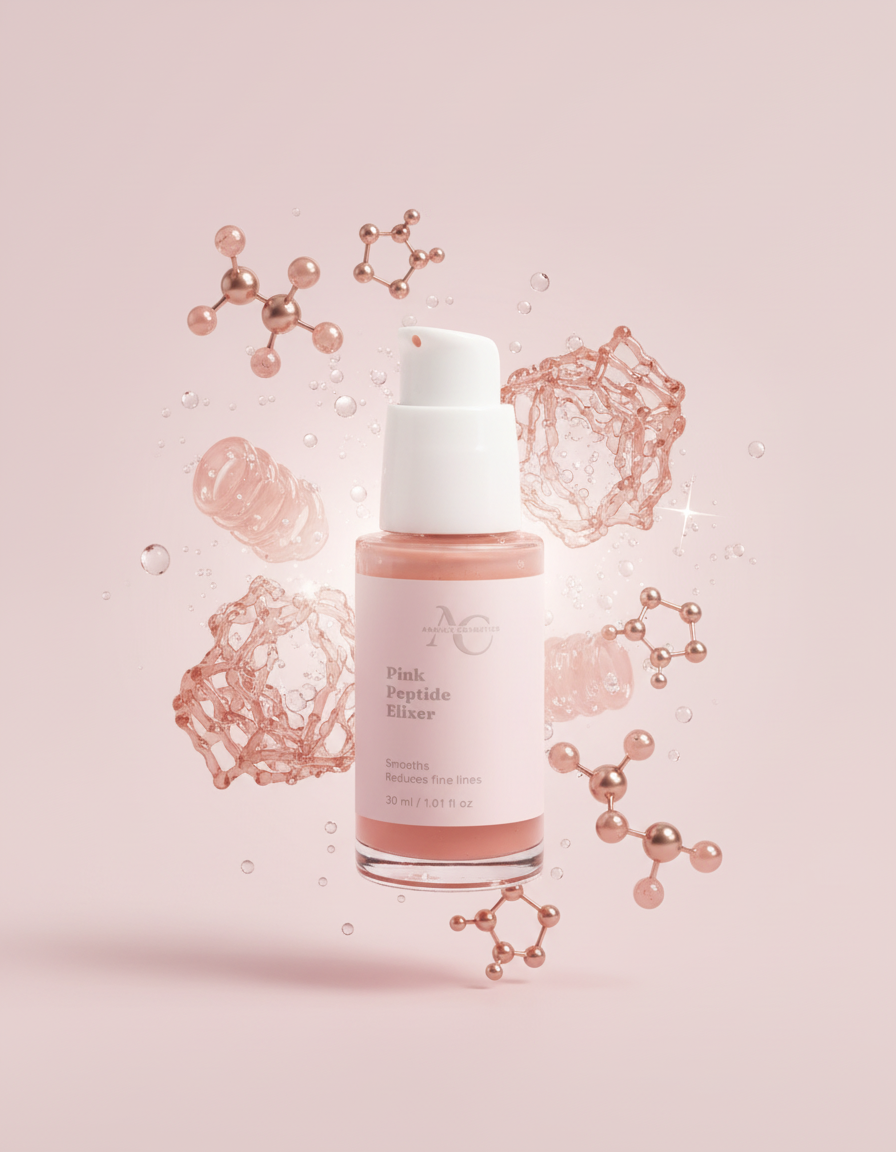 Pink Peptide Elixir 3D peptides