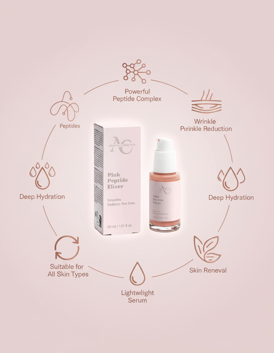 Pink Peptide Elixir key benefits