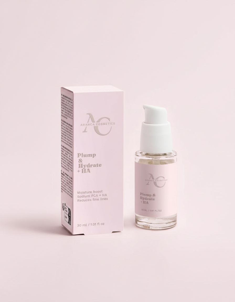 Plump & Hydrate + HA with packaging