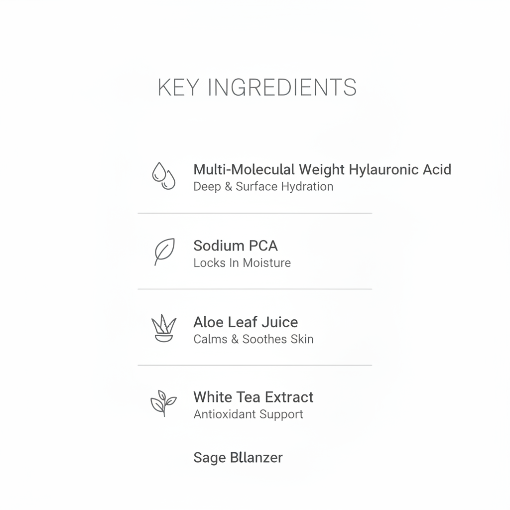 Plump & Hydrate - Key Ingredients