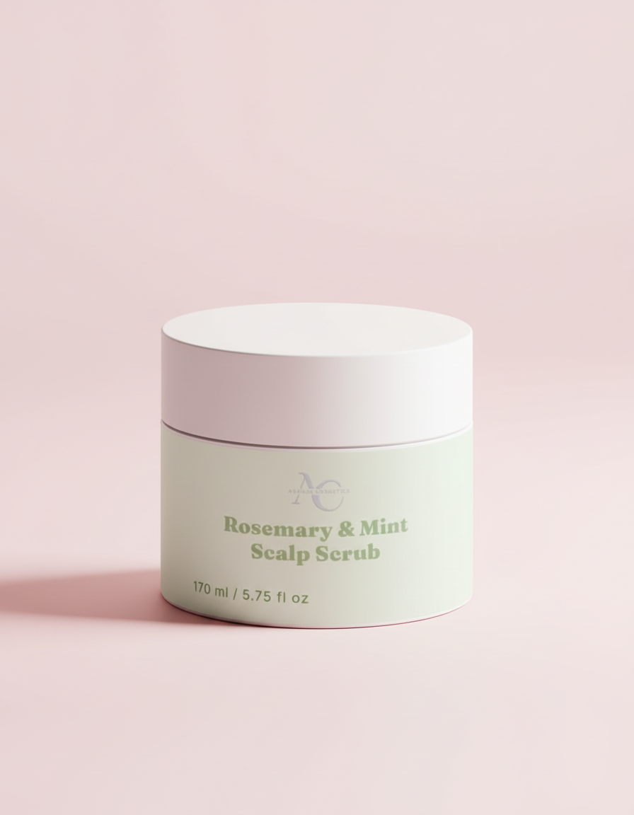 Rosemary & Mint Scalp Scrub clean minimal