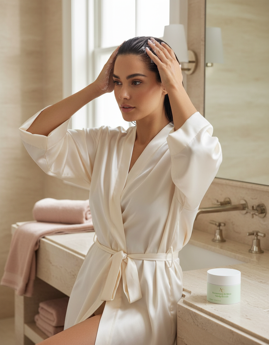 Rosemary & Mint Scalp Scrub lifestyle