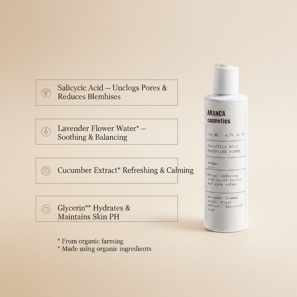 Salicylic Acid Toner – Key Ingredients