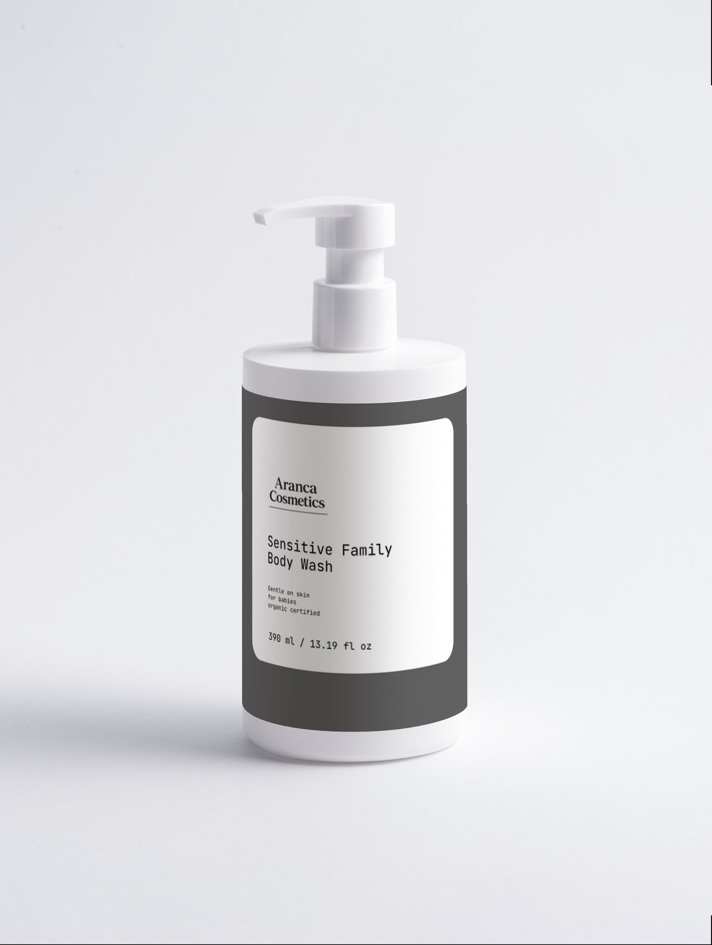 Sensitive Family Body Wash 390ml - Aloe Vera & Chamomile Shower Gel