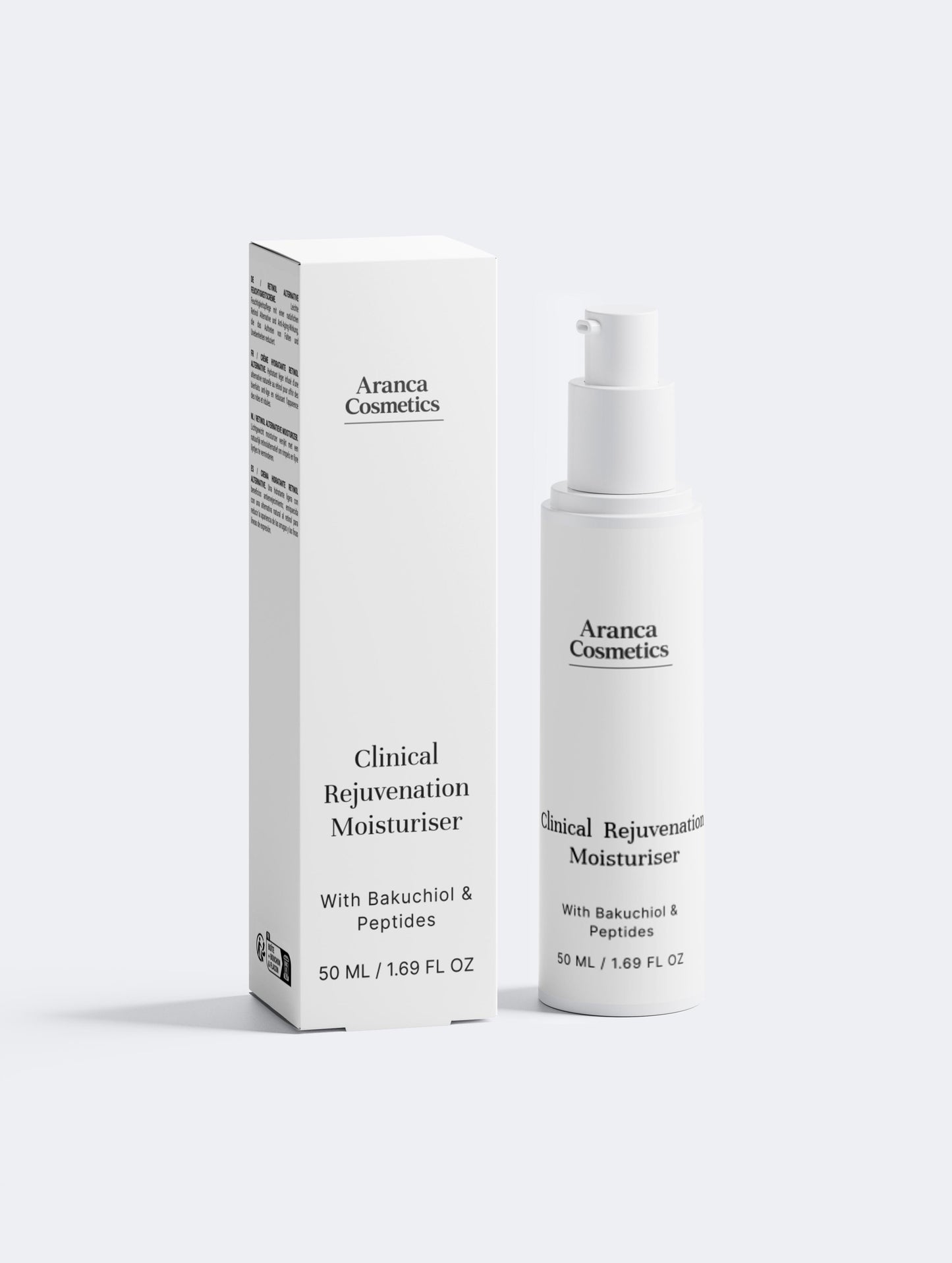 Clinical Rejuvenation Moisturiser - With Bakuchiol & Peptides